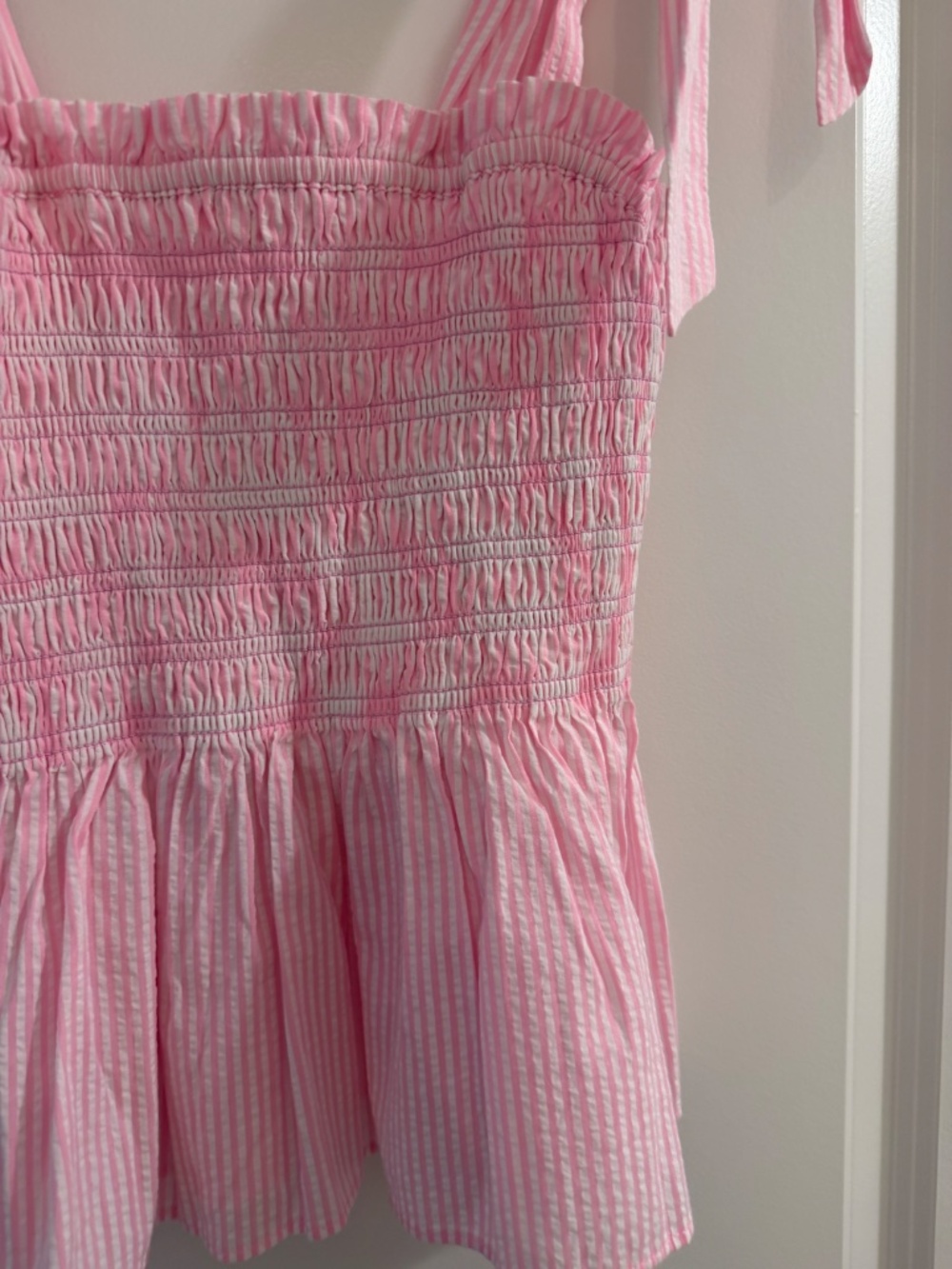 Lilly Pulitzer Rivera Smocked Striped Top - Picture 4 of 8